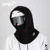 Cappellini da ciclismo Maschere COPOZZ Pile termico invernale Maschera da sci Copricapo integrale Copricapo Snowboard Sciarpe con cappuccio Sport all'aria aperta Copricapo Passamontagna 230922