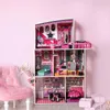 Poupées ROBUD artiste maison de poupée en bois maison de poupée grande maison de rêve 25 pièces accessoires meubles pour cadeaux de 12 pouces 3 230922