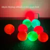 기타 골프 제품 1pcs Led Park Ball Threelayer 야간 훈련 조명 Glow Green Red Orange 야외 스포츠 연습 230922