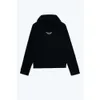 23aw Zadig Voltaire Women Designer Sportshirt New ZVファッションスウェットシャツホワイトインクデジタル印刷ガールローズホットドリルフリースフーディーコットントップ