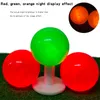 기타 골프 제품 1pcs Led Park Ball Threelayer 야간 훈련 조명 Glow Green Red Orange 야외 스포츠 연습 230922