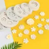 Andra evenemangsfestleveranser 3D Daisy Wild Chrysanthemum Flower Shape Silicone Mold Baking Chocolate Fondant Cake Accessories Tools Harts Mold 230923