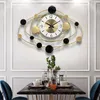 Wall Clocks Light Luxury Clock Fashion Living Room Large Home Decoration Watch Simple Ornament Pendant Decor