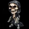 Decorative Objects Figurines Unique Human Skeleton Miniature Crafts Home Decor Living Room Desk Abstract Resin Figurine Office Accessories Gifts 230923