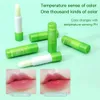 Aloe Moisturizing Lip Balm Color Change Lipstick Long Lasting Nourishing Lip Care Lipgloss Lip Makeup Comestics