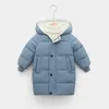 Donsjas 212Y Russische kinderen kinderbovenkleding winterkleding tienerjongens meisjes CottonPadded parka jassen dikker warme lange jassen 230923