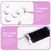 Falska ögonfransar Masscaku Eyelash Extension D Curl 007 RAPID VOLUME LASH Extensions Easy Fan Automatisk blommande blommor 230922