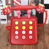 Poppen Houten Simulatie Retro Telefoon Speelgoed Kinderen Houten Telefoon Speelhuis Baby Vroege Educatieve Geschenken Woondecoratie 230922