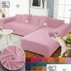 Stuhlhussen Anti Cat Scratch Sofa Ers für Wohnzimmer Einfarbig Er Stretch Slipers Elastic Couch S Sectional 220615 Drop Lieferung Dheax