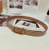 Designer riem voor Dames Heren Grote gesp mannelijke topmode Heren Bronzen V-gesp Zilver Dames groothandel glad leer