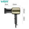 Hårmaskiner VGR Hårtorkar professionella chaison hårtork kabeldragare och kalljustering hår salong för hushållsbruk V453 230922