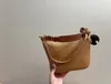 Hammock hobo Large Capacity Underarm Bag Women Shoulder Bag Real Leather Bag Body Large Capacity 26CM Designer