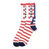 Party Favor Trump 2024 Chaussettes Make America Great Again Lets Go Brandon Bas pour Adts Femmes Hommes Coton Sports Drop Livraison Accueil Ga Dhjn1