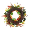 Kerstversiering Kransen voor Voordeur Herfst Pioenkrans Thanksgiving Oogstfestival Woondecoratie Guirlande R230922