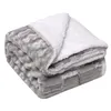 Filtar Super Soft Comfy Fleece Filt för soffan Lättvikt Fuzzy Flannel Bed Throw Autumn Winter Warm Plush Double 230923