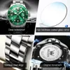 Lyxmärke Olevs 5885 Men Business Wrist Watch Men mode Business Chronograph Quartz Watch Leverantör i Kina