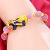 Bracelet de perles naturelles opale pierre pour hommes femmes 10mm Pixiu Feng Shui richesse bonne chance Bijoux goutte perlée Strands255I