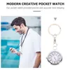 Pocket Watches Digital Watch Elder Men's Dractable Ordinary Glass Mirror Hållbart