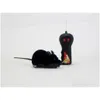 Kota zabawki 8 kolorów zdalne sterowanie bezprzewodową rc symation myszy elektroniczne myszy szczura dla kitten nowość dostawa domowa ogród ogród pet s dhtlj