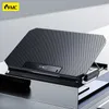 Laptop Cooling Pads MC Q100 17 inch Gaming Laptop Koeler Fan Led Scherm Twee USB-poorten 2600 RPM Laptop Cooling Pad Notebook Stand Voor Laptop L230923