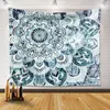 Tapisserier Mandala Tapestry Flower Wall Hanging Bohemian Hippie Tygtyg Stort Bedroom Room Ins Nordic Home Bakgrund 230923