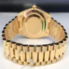 2023 QC Automatikuhr 40 mm President DayDate 228238 18 K Gelbgold Diamantanstöße Diamantlünette245S