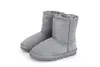 Designer Kids Ankle Snow Boots Winter Plush Casual Warm Children Cotton Boots 5281