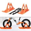 Luge Hiver Neige Luge Vélo Ski Luge Ski Luge Sports Toboggan Blanc 230922