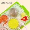 Kitchens Play Food Children Pretend Kitchen Toy Simulation Vegetable Barbecue Cooking Sets Education House Interactive Toys For Girl 230922