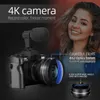 Caméscopes Appareil photo numérique G-Anica pour la photographie et la vidéo 16X Zoom numérique 4K 48MP Caméra Vlogging pour avec écran rabattable à 180 ° 230923