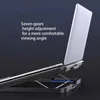 Laptop Cooling Pads Aluminum alloy Laptop Cooler Stand Gaming Laptop Cooling Fan Laptop Cooling Pad 11 13 17 inch Notebook Radiator Stand For Gaming L230923