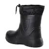 Boots Winter Windproof Cotton Boots Men Men Men Warm Light Onboolots Fashion Black Black on Rain Shoes Men Waterproof Work Boot 230922