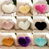 Pillow CushionDecorative Pillow Pink Heart Shape Throw Sofa Seat Cushion Stuffed Plush Doll Toy Home Decoration Cushions Wedding Lovers G