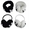 Earmuffs dla chłopców i dziewcząt zimowe ciepłe futra pluszowe uszu dla dzieci pasują do dorosłych opasek na głowę318548494107157059