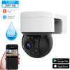 Câmeras IP ao ar livre à prova d'água sem fio 1080P 2MP Câmera Tuya Smart Life Home Security PTZ Zoom Dome CCTV Video Vigilância 230922