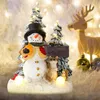 Декоративные предметы, фигурки, освещенные столешницы, рождественские украшения, свет из смолы и музыкальный дисплей, декор, веселый центр 230923