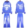 Marque Mode Hommes 2 Pièces Sweats à capuche Pantalons de basket-ball Femmes Sweat Costumes Plus Taille Jogger Ensembles Streetwear Hommes Vêtements S-xl6 Couleurs