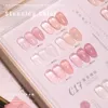 Nail Polish 24Colors Jelly Gel Semitransparent Nude Color Nail Gel Polish Clear Pink French Gel Varnish Soak Off UV LED Gel for Nail 230922