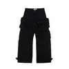 Men's Pants Workwear Casual Twist Button Zipper Pocket Strap Large High Street Men Women Clothing Streetwear