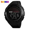 Kvinnor tittar på damer skmei 3d pedometer ledde digital klocka flickor mode casual klocka utomhus sport armbandsur montre femme 201119