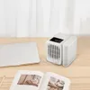 Microhoo Mini Portable Air Conditioner Fan Cooler 1000 ml Aromaterapi Essential Oil Diffuser Fast Cooling Firidifier Hushåll