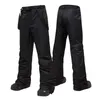 Pantalons de ski Pantalons de ski hommes et femmes en plein air coupe-vent imperméable chaud Couple pantalons de neige hiver Ski Snowboard pantalon hiver cyclisme Camping 230922