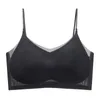 Camisoles & Tanks Women's Thin Seamless Wireless Bra Breathable Sleep Summer Bralette Sports Vest Underwear Top With Removable Pad