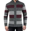 Pulls pour hommes Mode Hommes Automne Hiver Patchwork Tricoté Cardigan Manteaux Marque Vêtements Homme Tricots Sweatercoats Tops Vêtements D'extérieur 230922