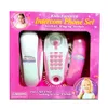 Dolls Children Kids Pretend Play Intercom Phone Set Interactive Toy Telephone 2 Telephones Ringing Sound Talk to Each Other 230922