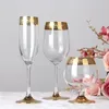 Copas de vino Cristal de lujo Transparente Champán Brandy Whisky Copa de cristal Hogar Bar sin plomo Fiesta de bodas Drinkware Barware 230923