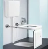 Set di accessori da bagno Sedia da toilette pieghevole a parete Ciotola multifunzionale Bagno domestico Sedile per vasino per anziani