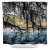 Shower Curtains Spanish Moss And Oak Tree Branches Curtain Lagoon Decor Fine Art Georgia Coast Deep South