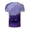 Męskie koszule stylowe i zabawne T-shirt Doll Dolling T-Shirt 3D Wzór sportowy Plus kobiet