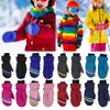 Ski Gloves Children Kids Winter Snow Warm Gloves Boy Girls Ski Snowboard Windproof Waterproof Thicken Keep Warm Winter Must 230922
